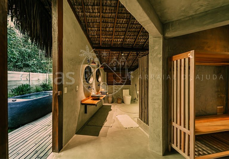 Casa S - Exclusividade e vista incrível para a praia de Piti