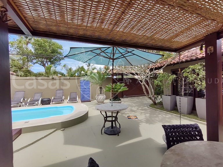 Casa Vagalume - Cuidadosamente decorada pertinho da praia