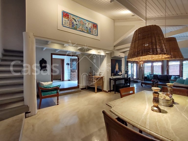 Casa Vagalume - Cuidadosamente decorada pertinho da praia