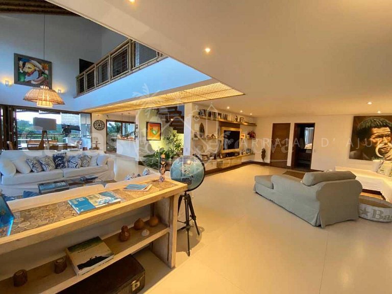 Casa Vitória - Maravilhosa casa com 5 suítes e vista mar em