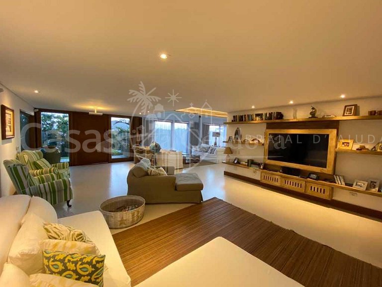 Casa Vitória - Maravilhosa casa com 5 suítes e vista mar em