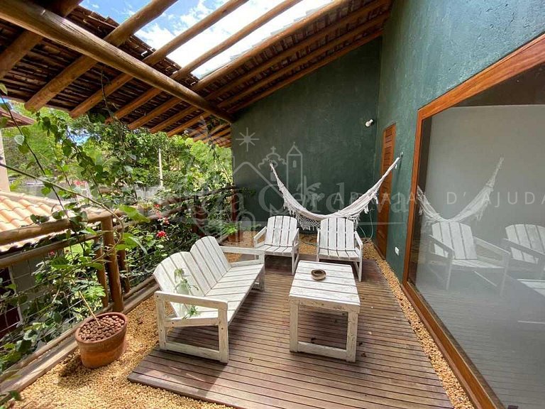 Casa Vitória - Maravilhosa casa com 5 suítes e vista mar em