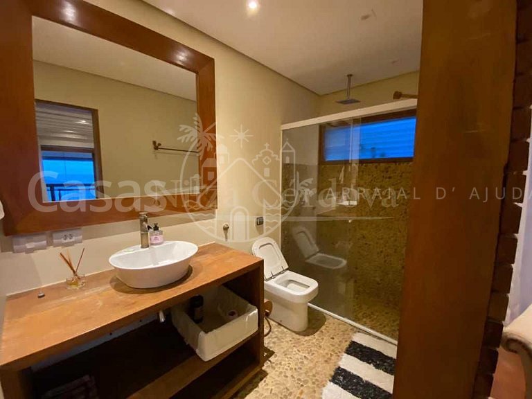 Casa Vitória - Maravilhosa casa com 5 suítes e vista mar em