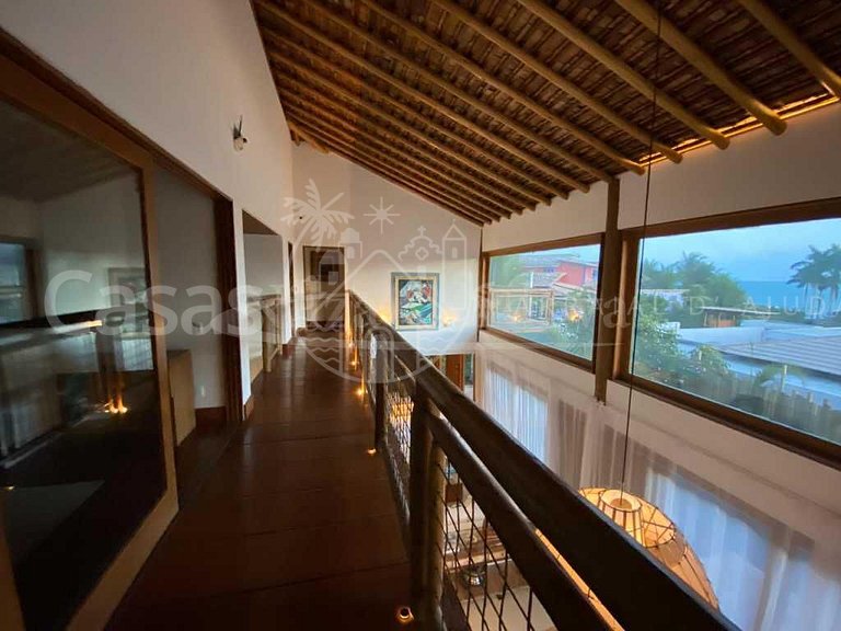 Casa Vitória - Maravilhosa casa com 5 suítes e vista mar em