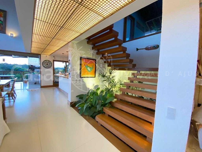 Casa Vitória - Maravilhosa casa com 5 suítes e vista mar em