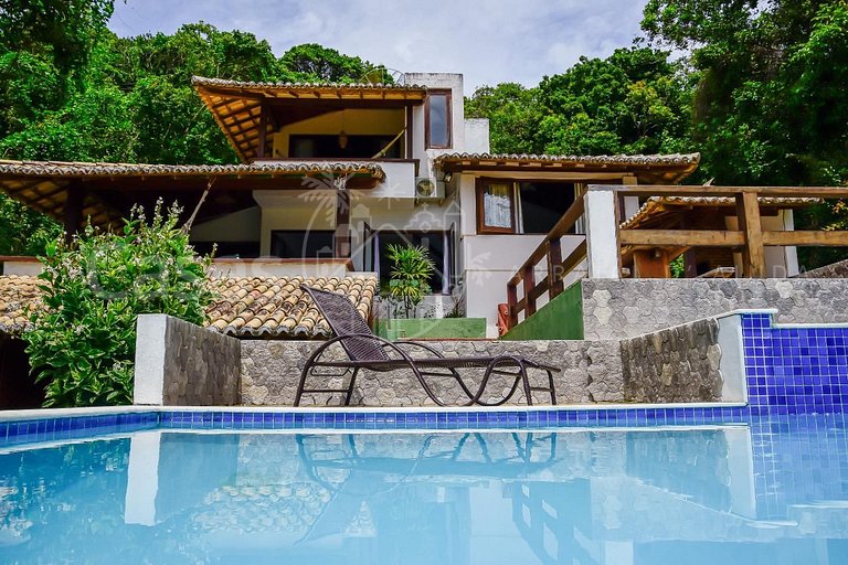 Casa Verde - Vista para o mar e piscina exclusiva