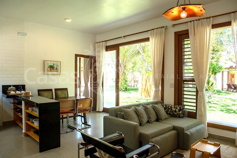 Casa Paraíso - Casa incrível com linda área de lazer - 8 suí