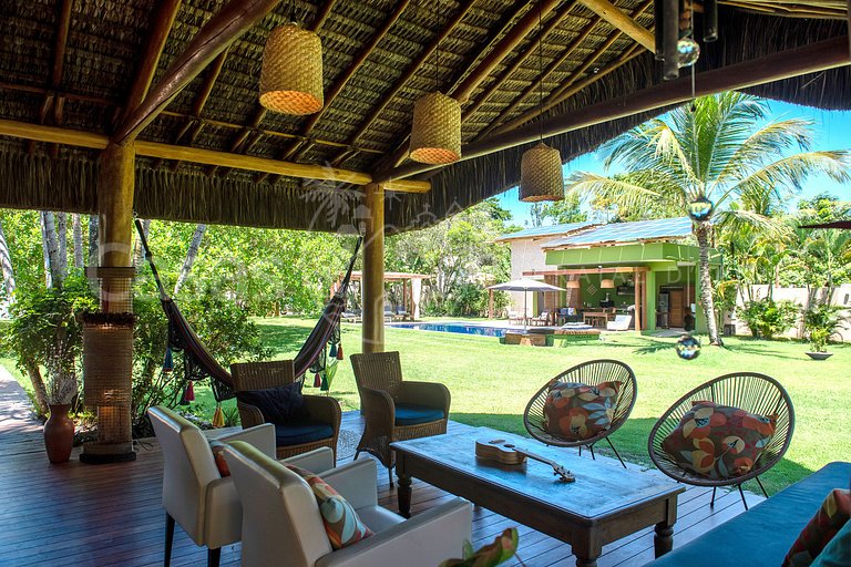 Casa Paraíso - Casa incrível com linda área de lazer - 8 suí