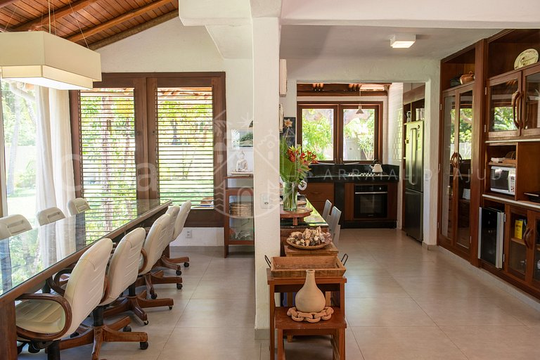 Casa Paraíso - Casa incrível com linda área de lazer - 8 suí