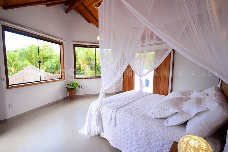 Casa Paraíso - Casa incrível com linda área de lazer - 8 suí