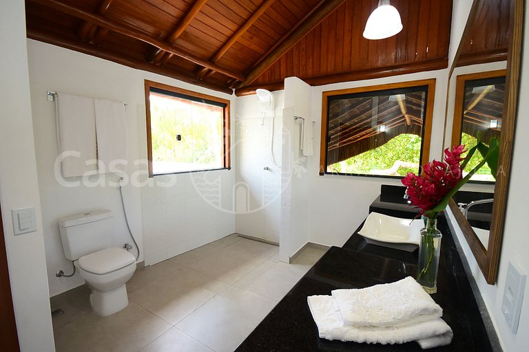 Casa Paraíso - Casa incrível com linda área de lazer - 8 suí