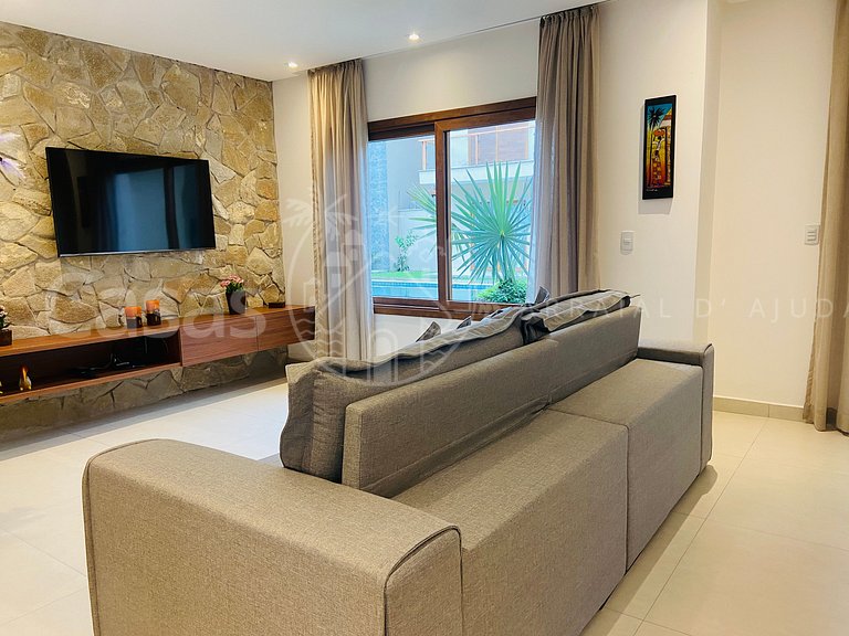 Casa Bela Araçaípe - Moderna e confortável com piscina exclu