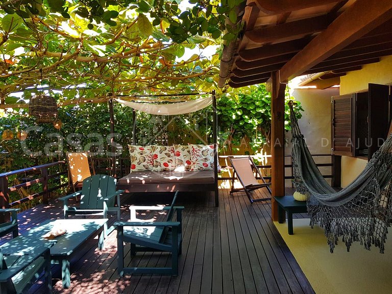 Casa Marinha - Máximo bom gosto e exclusividade pé na areia