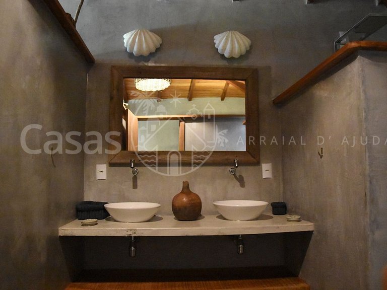 Casa Marinha - Máximo bom gosto e exclusividade pé na areia