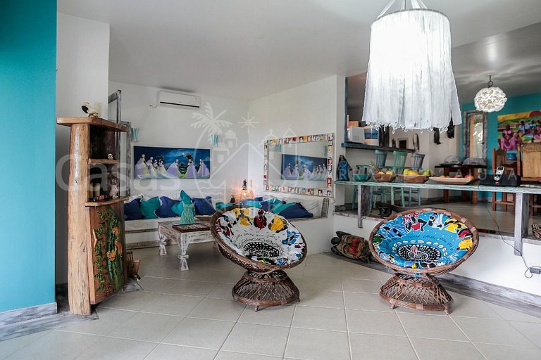 Casa Pascale - Temporada à beira mar na praia de Pitinga