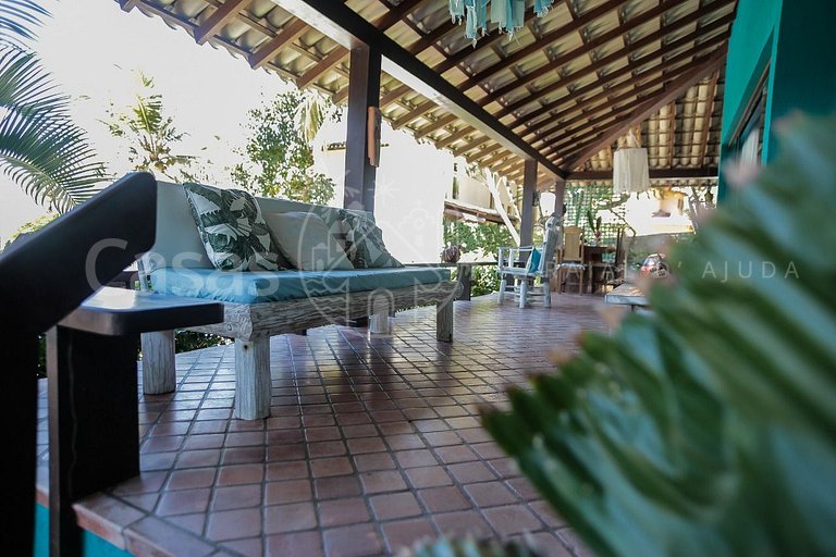 Casa Pascale - Temporada à beira mar na praia de Pitinga
