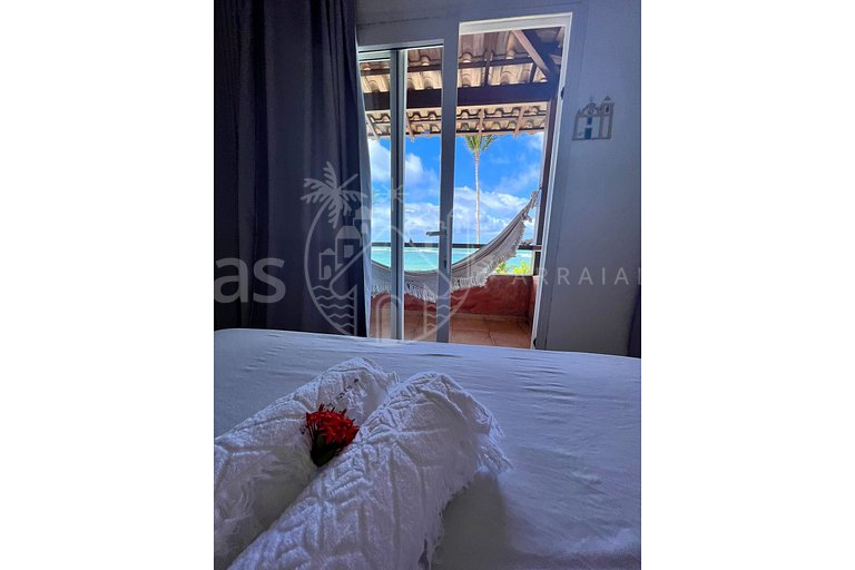 Casa Mar de Prata - Frente mar na praia de Pitinga