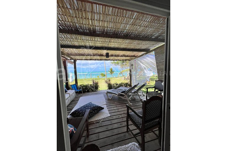 Casa Mar de Prata - Frente mar na praia de Pitinga