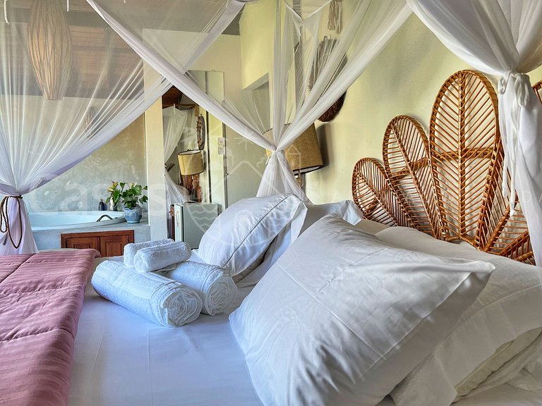 Villa Mare - A Beira mar com 9 suítes em Arraial d'Ajuda