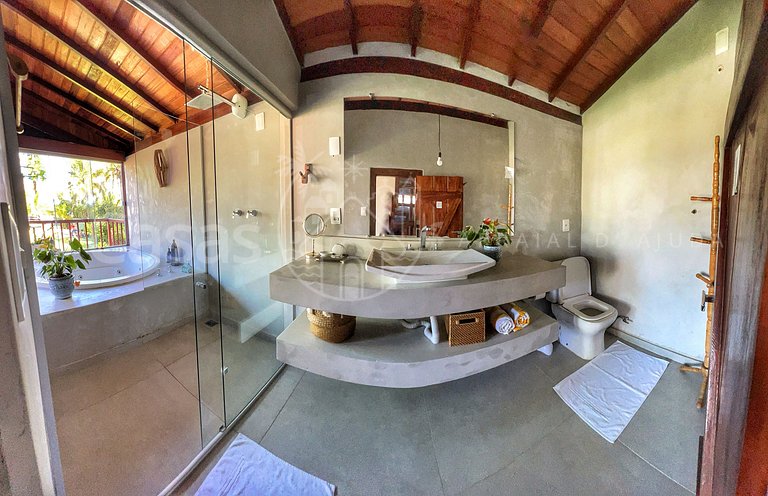 Villa Mare - A Beira mar com 9 suítes em Arraial d'Ajuda