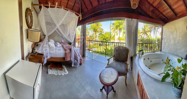 Villa Mare - A Beira mar com 9 suítes em Arraial d'Ajuda