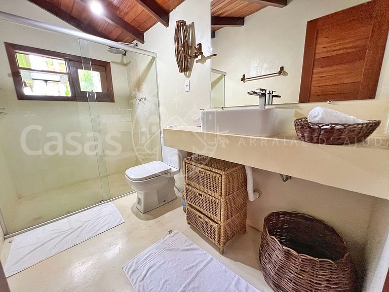 Villa Mare - A Beira mar com 9 suítes em Arraial d'Ajuda