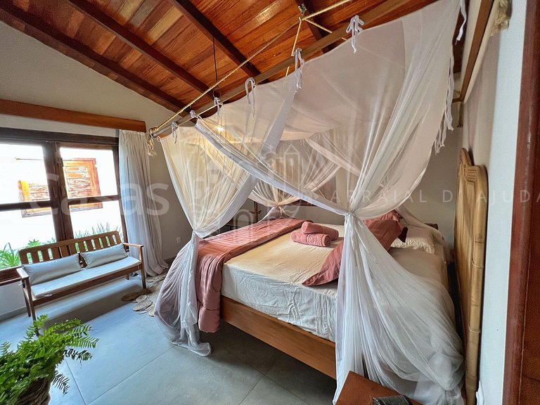 Villa Mare - A Beira mar com 9 suítes em Arraial d'Ajuda