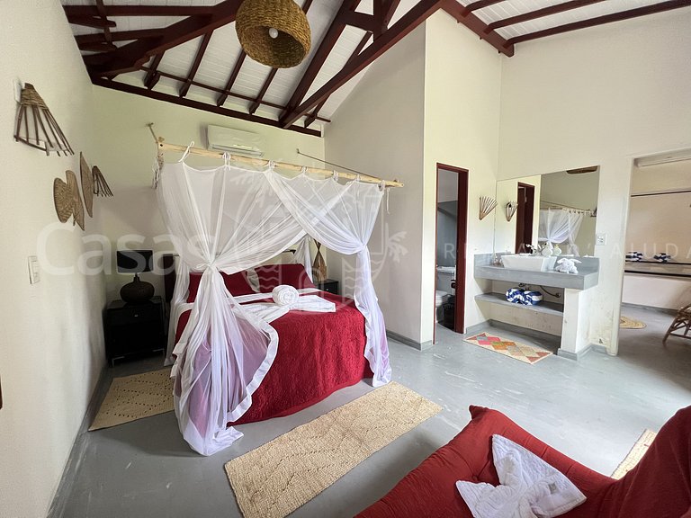 Villa Mare - A Beira mar com 9 suítes em Arraial d'Ajuda
