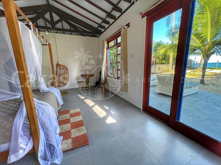 Villa Mare - A Beira mar com 9 suítes em Arraial d'Ajuda