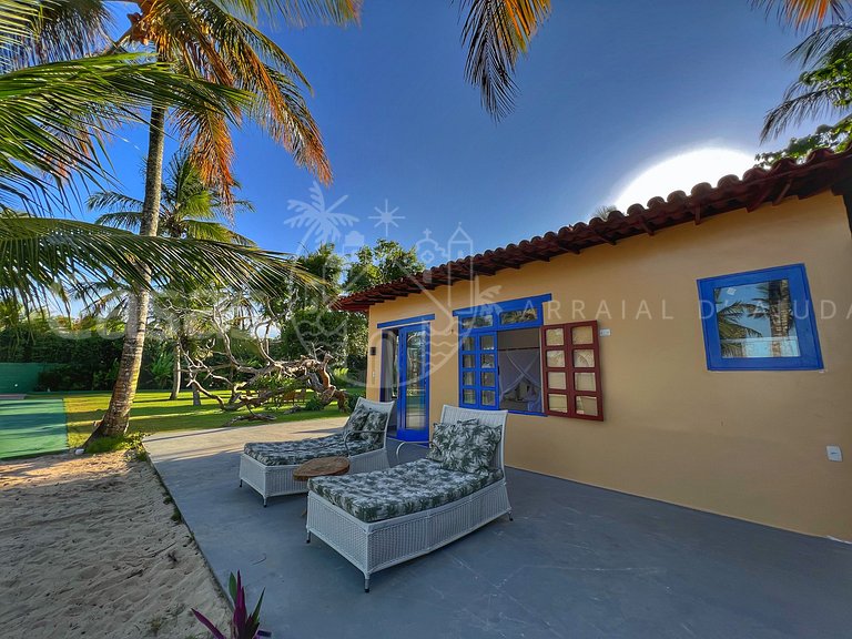 Villa Mare - A Beira mar com 9 suítes em Arraial d'Ajuda