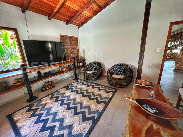 Villa Mare - A Beira mar com 9 suítes em Arraial d'Ajuda