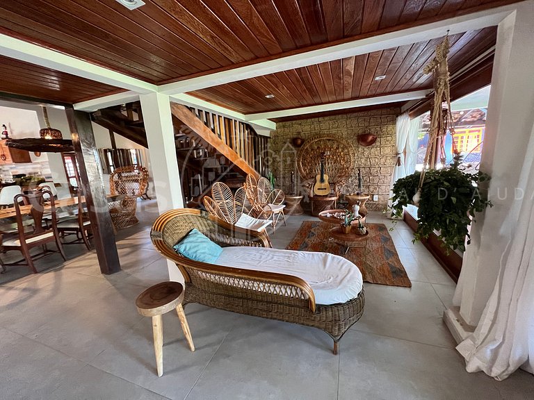 Villa Mare - A Beira mar com 9 suítes em Arraial d'Ajuda