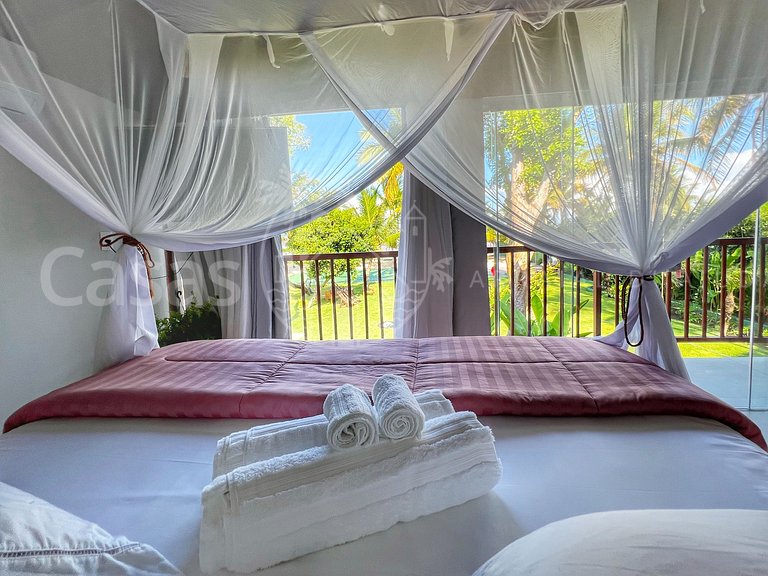 Villa Mare - A Beira mar com 9 suítes em Arraial d'Ajuda