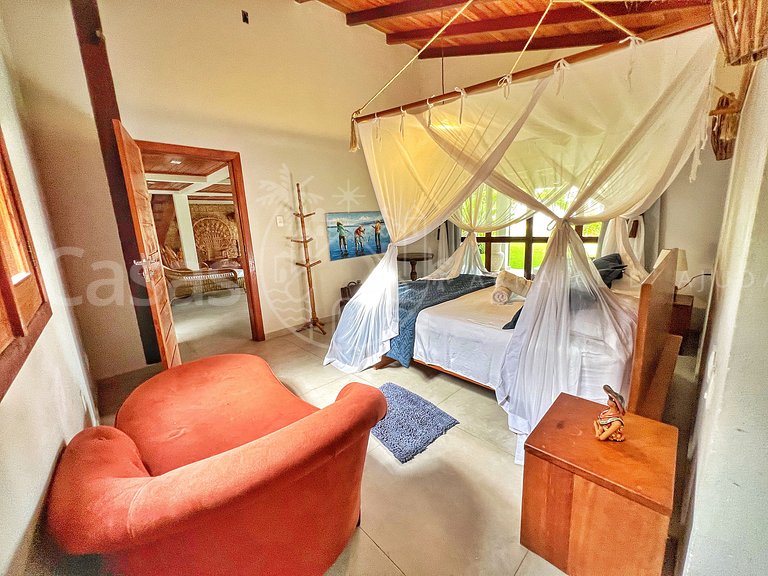 Villa Mare - A Beira mar com 9 suítes em Arraial d'Ajuda