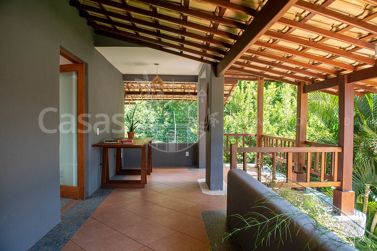 Casa Maria - Impecável com 4 suítes e lazer com piscina excl