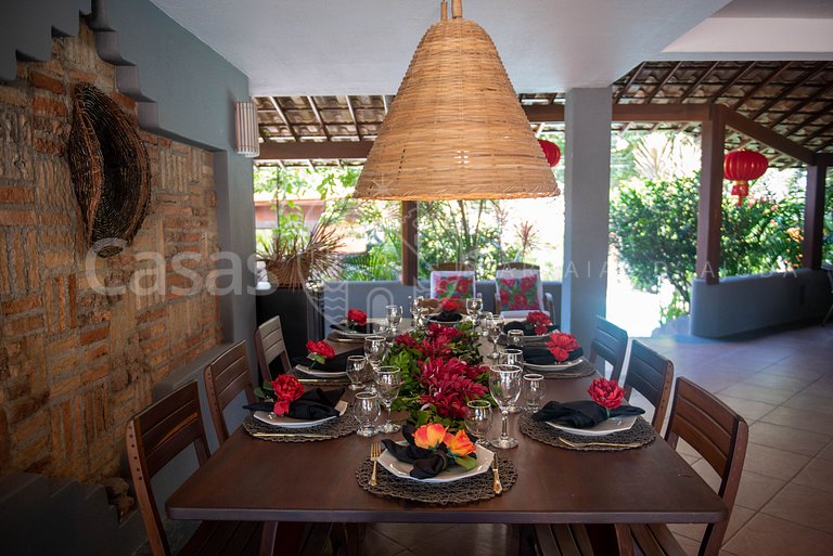 Casa Maria - Impecável com 4 suítes e lazer com piscina excl