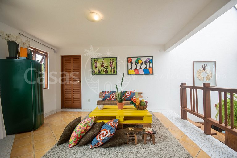 Casa Maria - Impecável com 4 suítes e lazer com piscina excl