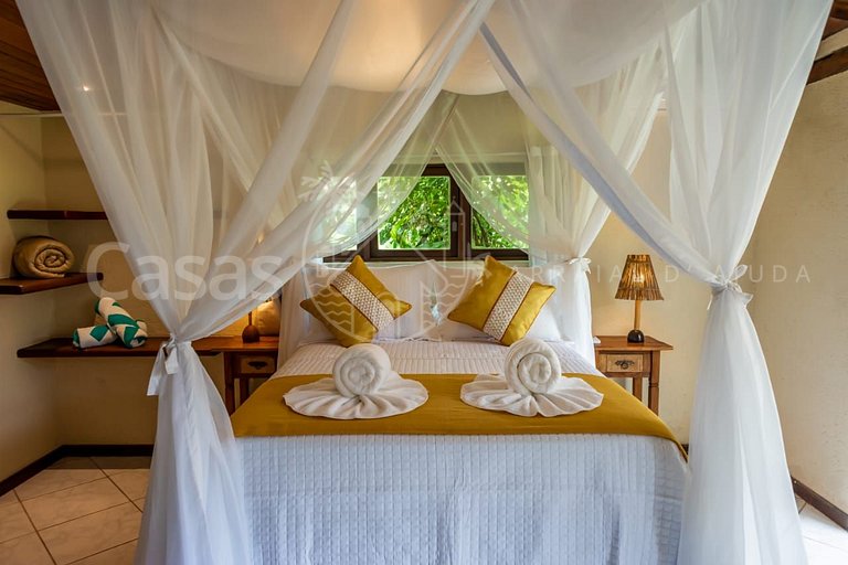 Casa Wari - Maravilhosa estilo Indonésio à beira mar