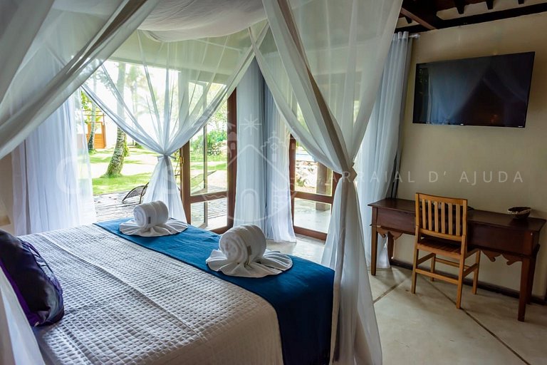 Casa Wari - Maravilhosa estilo Indonésio à beira mar