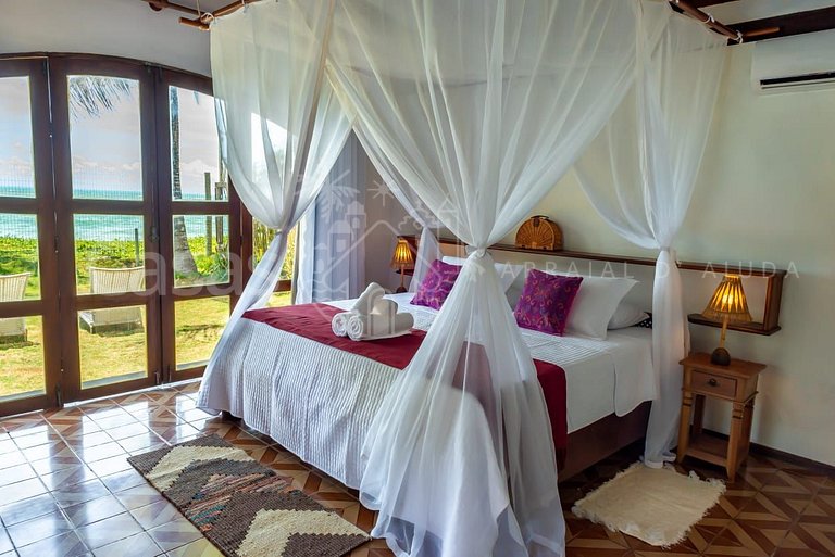 Casa Wari - Maravilhosa estilo Indonésio à beira mar