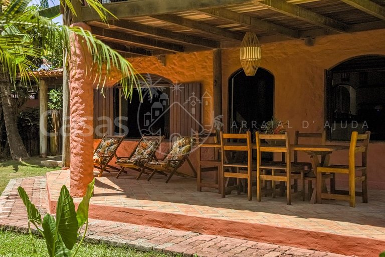 Casa Wari - Maravilhosa estilo Indonésio à beira mar