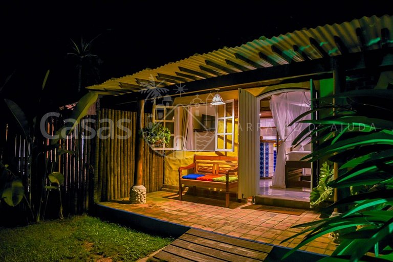 Casa Wari - Maravilhosa estilo Indonésio à beira mar