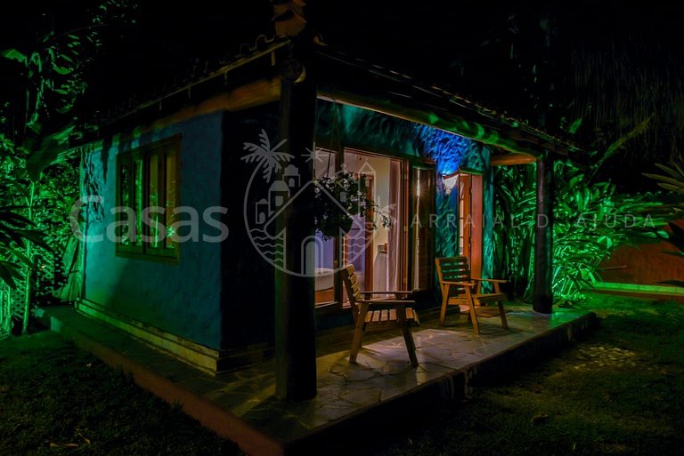 Casa Wari - Maravilhosa estilo Indonésio à beira mar