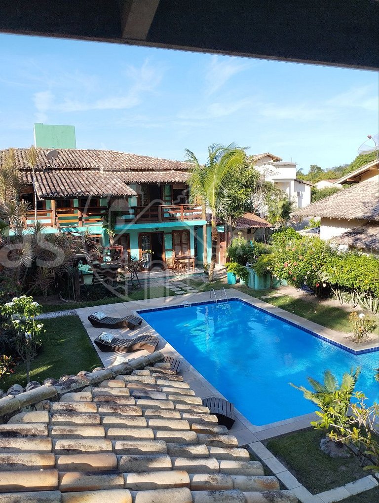 Casa Cacau - Seis quartos e maravilhoso jardim com piscina