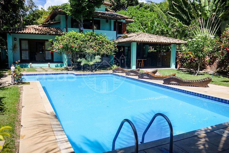 Casa Cacau - Seis quartos e maravilhoso jardim com piscina