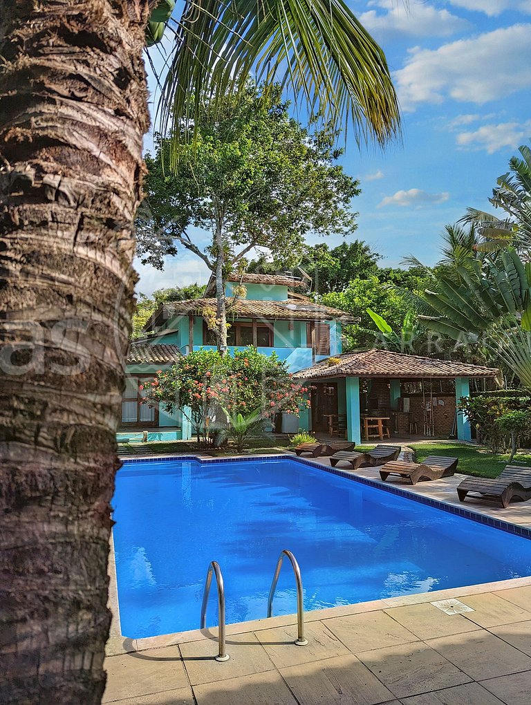 Casa Cacau - Seis quartos e maravilhoso jardim com piscina
