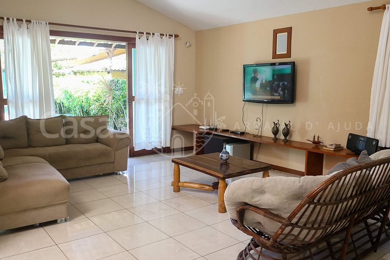 Casa Cacau - Seis quartos e maravilhoso jardim com piscina