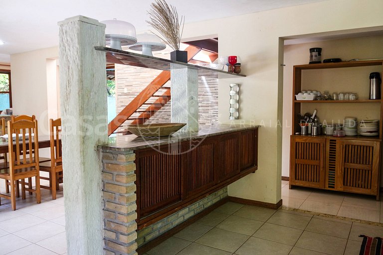 Casa Cacau - Seis quartos e maravilhoso jardim com piscina