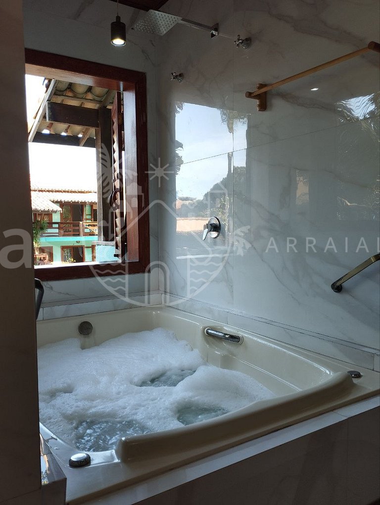 Casa Cacau - Seis quartos e maravilhoso jardim com piscina