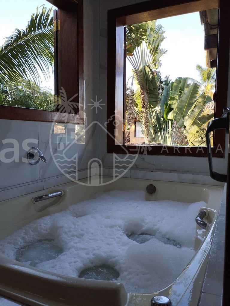 Casa Cacau - Seis quartos e maravilhoso jardim com piscina